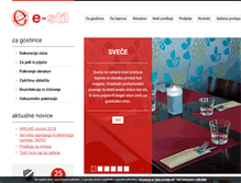 Tablet Screenshot of estil.si